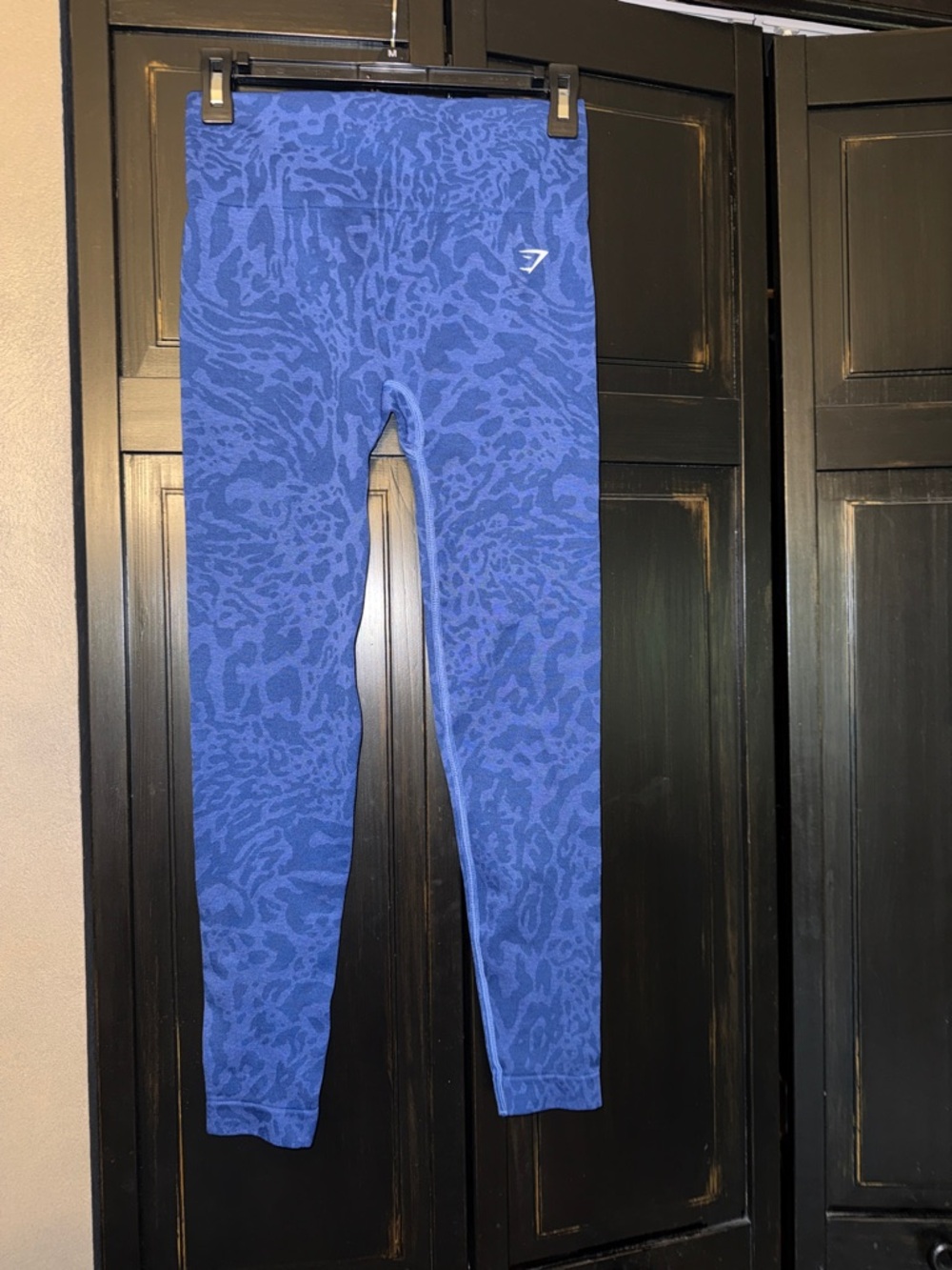Gymshark Blue Adapt Animal Seamless Leggings